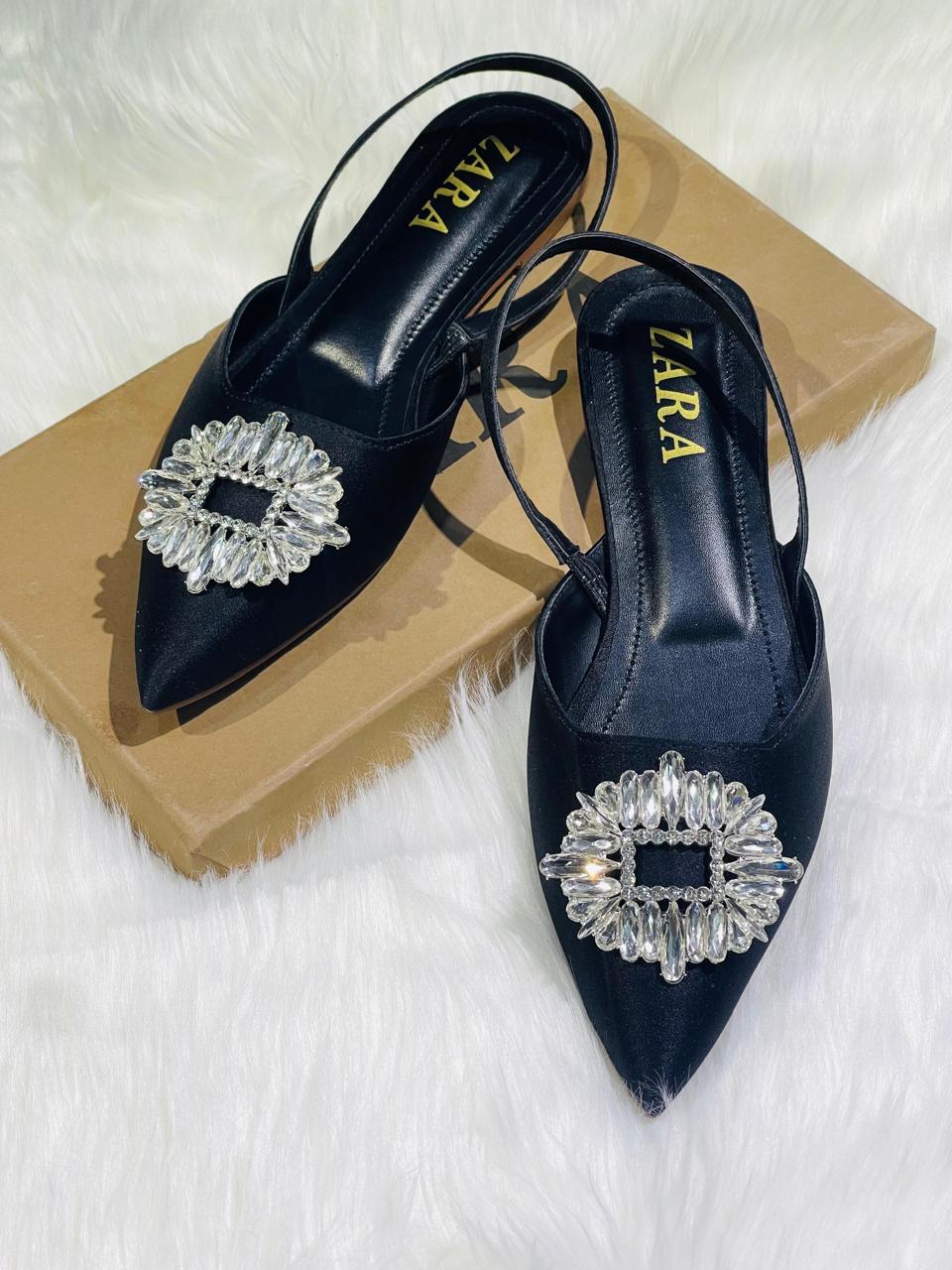 Imported Zara Pump Sandals with Original Box