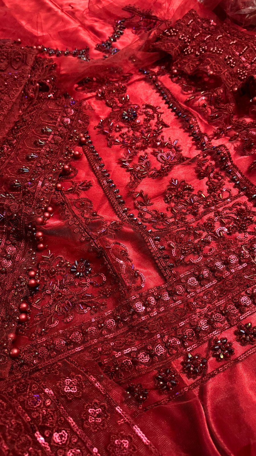 Hania Amir Handcrafted Heavy EMB & Tassels Handwork with Readymade Dupatta