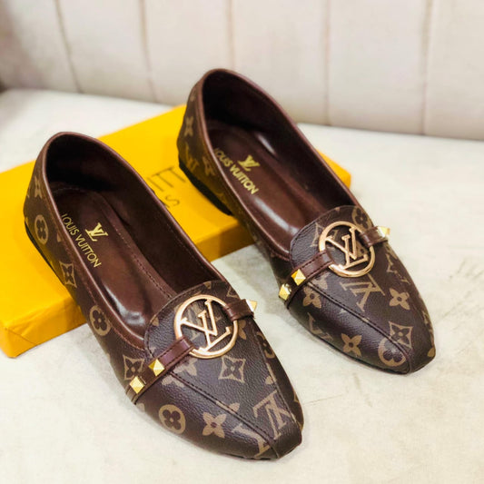 Louis Vuitton Comfy Flat Pump Footwear with Box