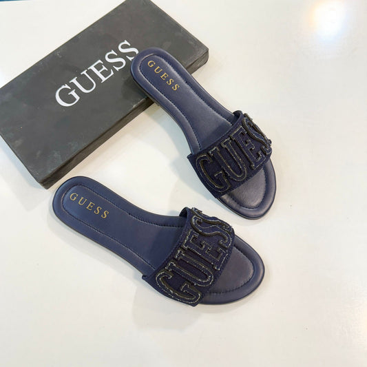 Guess Denim Sandals with Box