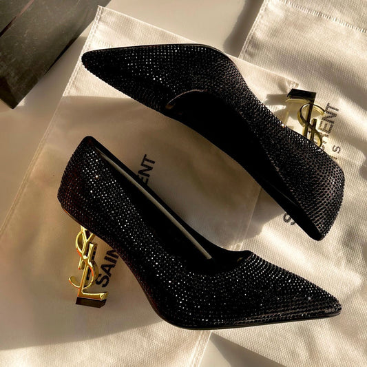 YSL Saint Laurent Opyum Heels with Box